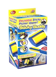 Sticky Buddy Reusable Picker Yellow/Blue