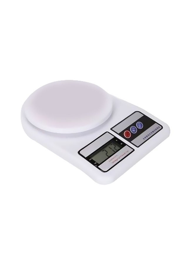 Digital Kitchen Scale White/Black - Image 1