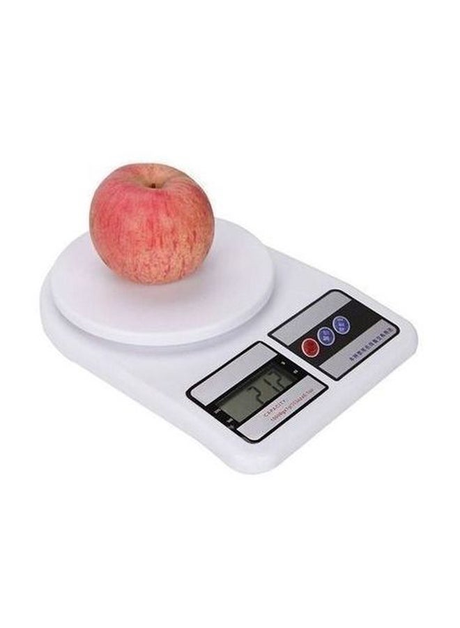 Digital Kitchen Scale White/Black - Image 2