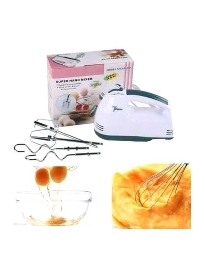 Electric Hand Mixer With 4 Attachment HE-133 White/Grey/Silver - v1569831190/N30448277A_3