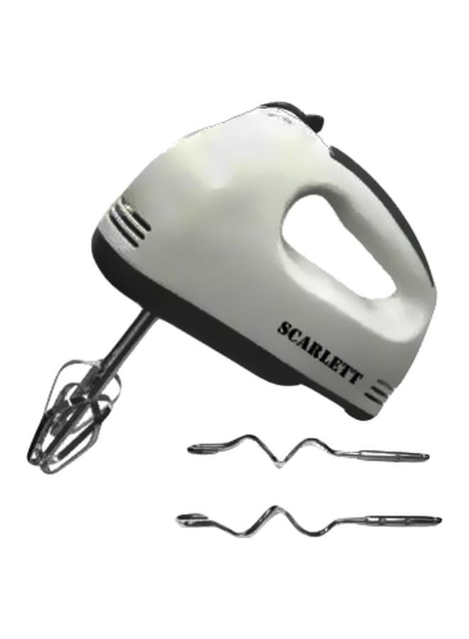 Electric Hand Mixer With 4 Attachment HE-133 White/Grey/Silver - v1569831191/N30448277A_1