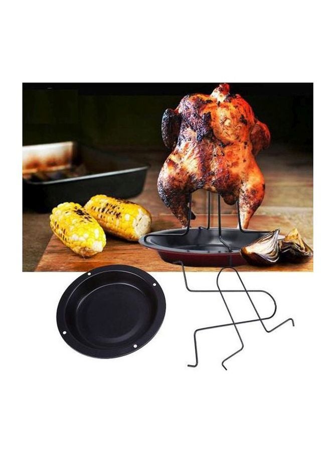 Generic - Non Stick Chicken Roaster GE810HL18DR2FNAFAMZ-21927575 Black/Red - Image 1