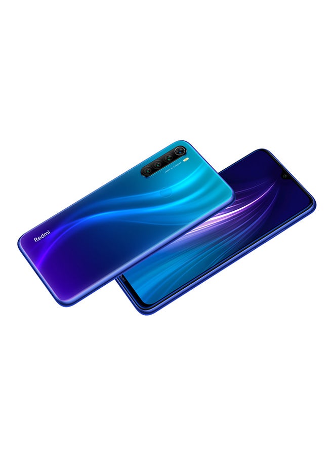 Xiaomi - Redmi Note 8 Global Specs Dual SIM Neptune Blue 64GB 4GB RAM 4G LTE - Image 1