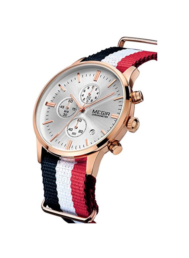 ميجر ساعة يد كرونوغراف مقاومة للماء طراز SL2011 men - Image 3