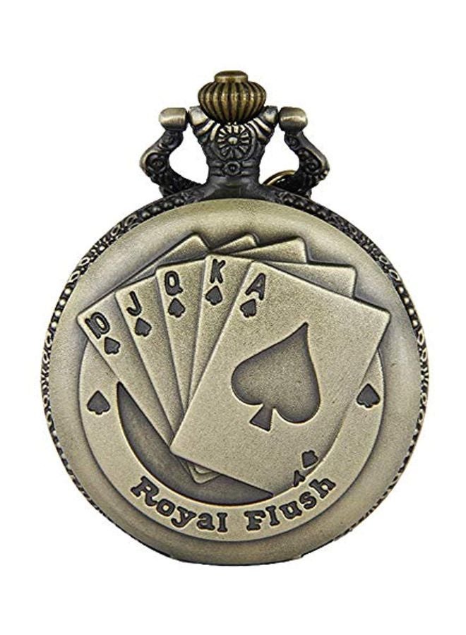 Men's Waterproof Analog Pocket Watch