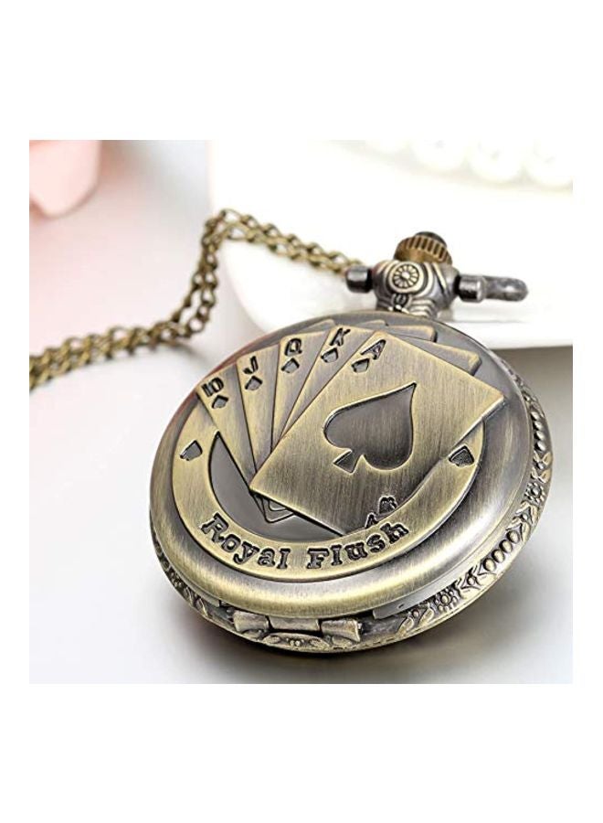 Men's Waterproof Analog Pocket Watch