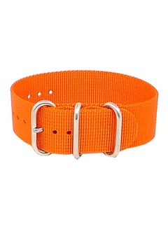 Men's Ballistic Nylon Military Watch Strap NATO-ONE-NYLN-ORNG-MTTE-26