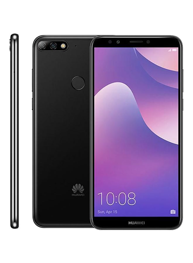 HUAWEI - Y7 Prime (2018) Dual SIM Black 3GB RAM 32GB 4G LTE - Image 1