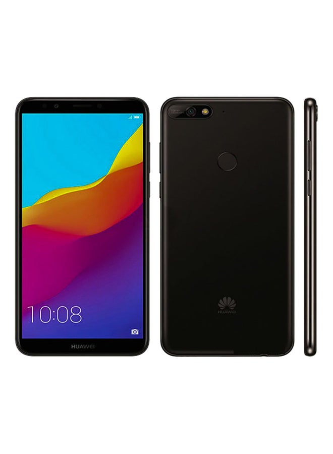 HUAWEI - Y7 Prime (2018) Dual SIM Black 3GB RAM 32GB 4G LTE - Image 1
