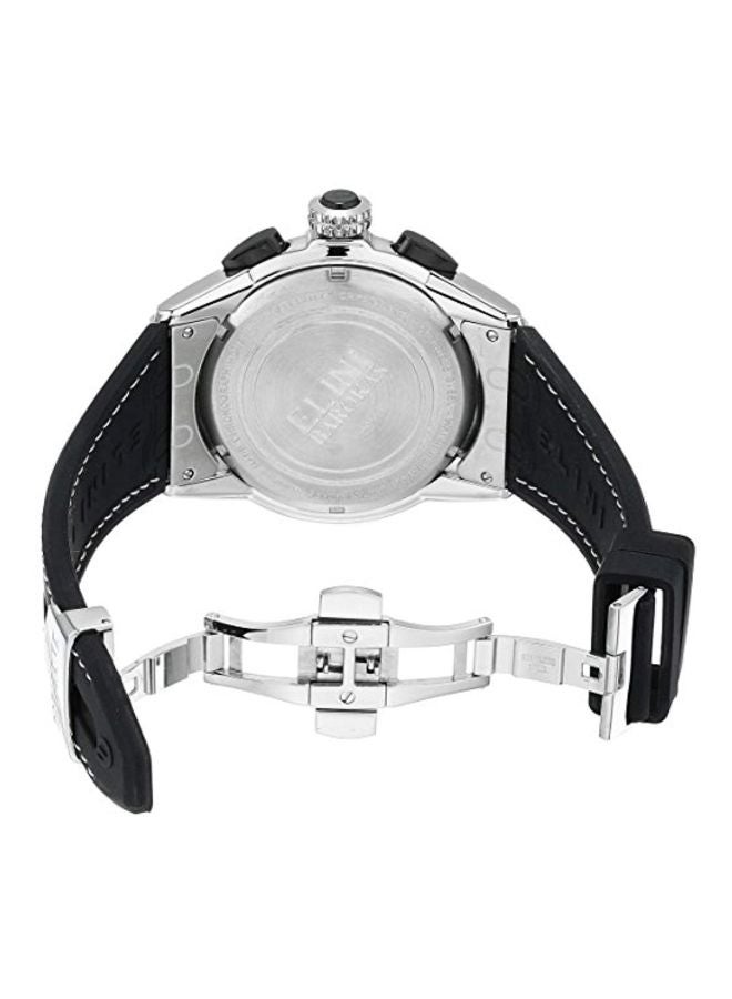 ELINI BAROKAS - men Water Resistant Analog Chronograph Watch ELINI-20008-03-BB - 48 mm - Black - Image 1