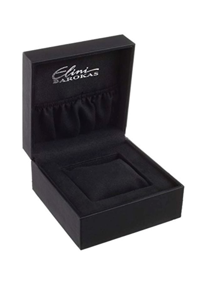 ELINI BAROKAS - men Water Resistant Analog Chronograph Watch ELINI-20008-03-BB - 48 mm - Black - Image 1