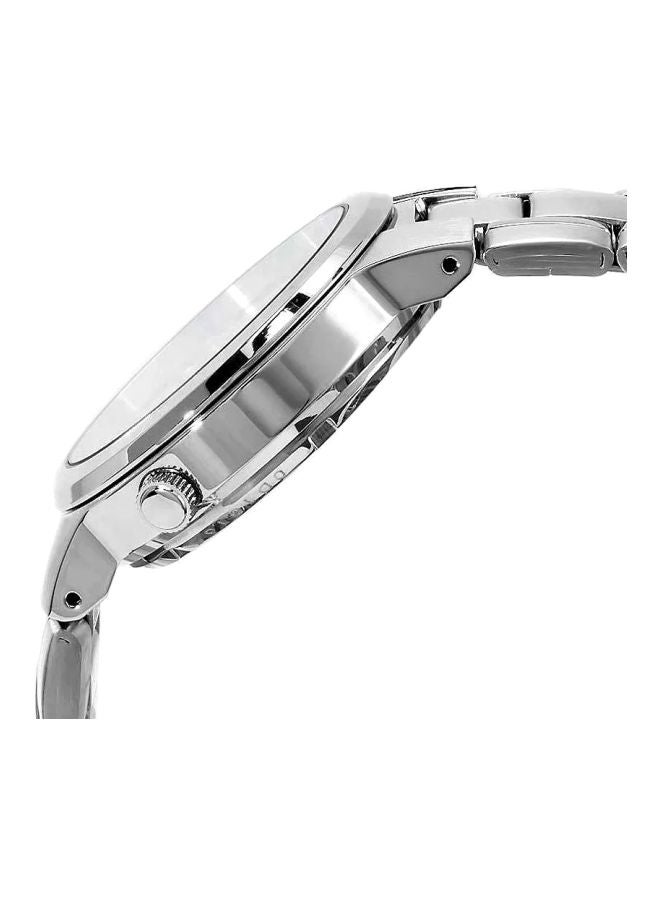 سيكو ساعة يد دائرية الشكل بعقارب وسوار من الستانلس ستيل مقاس 38 مم - لون فضي - طراز SNKA23K1S للرجال - Image 3