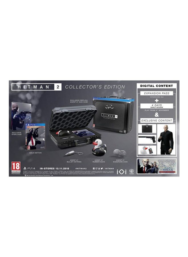 Geekay games - Hitman 2 - Collector's Edition (Intl Version) - Action & Shooter - PlayStation 4 (PS4) - Image 1