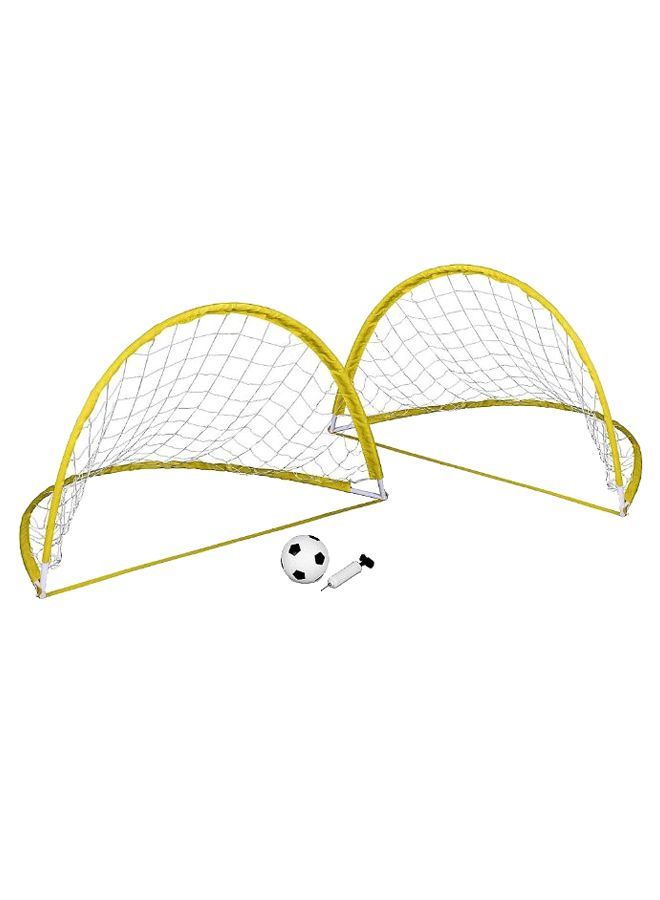 PL - STATS - SA 8-Piece Soccer Goal Football Set 5F5F22F - Image 1