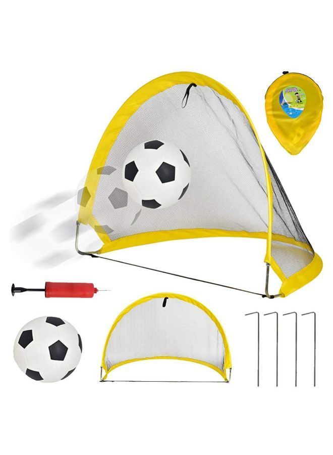 PL - STATS - SA 8-Piece Soccer Goal Football Set 5F5F22F - Image 2