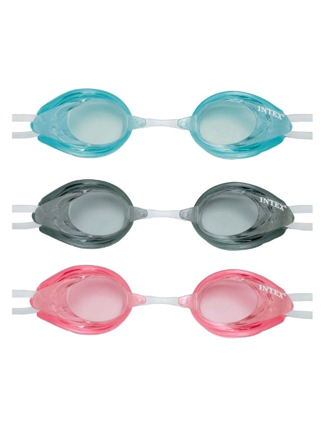 انتكس طقم نظارات سباحة مكون من 3 قطع 20.3 x 4.5 x 25.4سم - Image 1