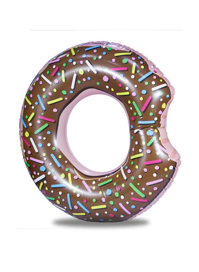Generic Donut Pattern Inflatable Swimming Ring 70cm - Image 2