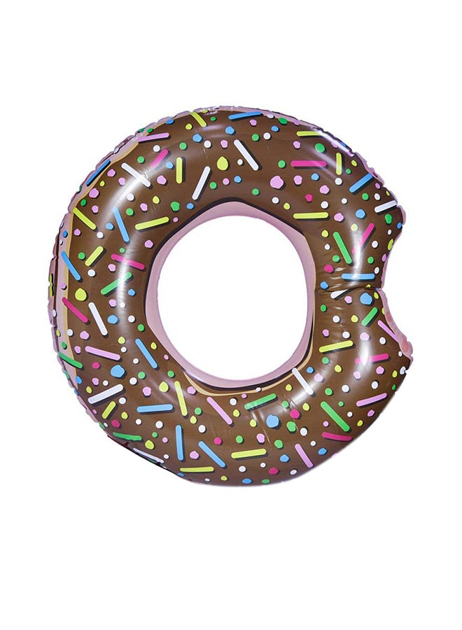 Generic Donut Pattern Inflatable Swimming Ring 70cm - Image 1