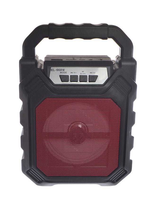 Mini Bluetooth Speaker Red/Black - Image 1