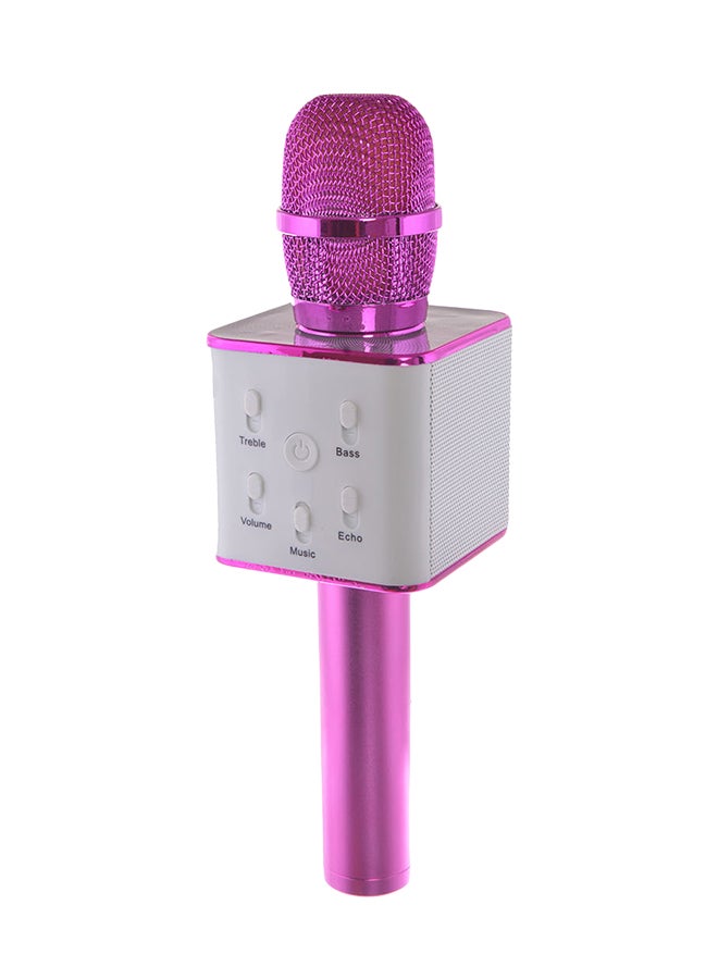 Q7 Portable Wireless Karaoke Microphone Q7 Purple/White - Image 1