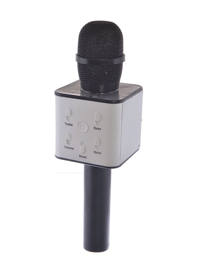 WS-858 Wireless Karaoke Microphone WS-858-Multicolour Black/White