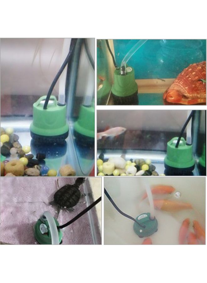 مضخة مياه كهربائية غاطسة لحوض الأسماك أخضر - Image 4