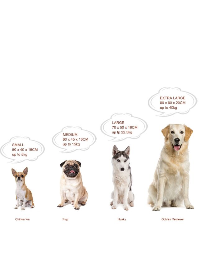 مقعد مضاد للماء للحيوانات الأليفة على شكل مربع رمادي / بني - Image 4