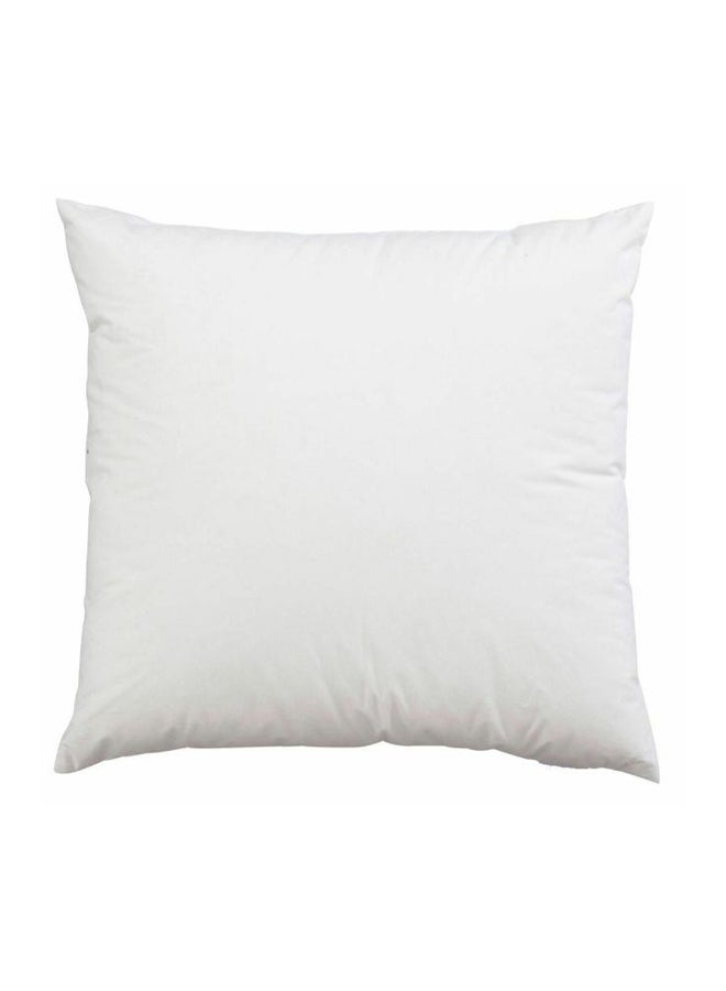 iBed Home Soft Plain Hotel Cushion Microfiber White 45 x 45centimeter