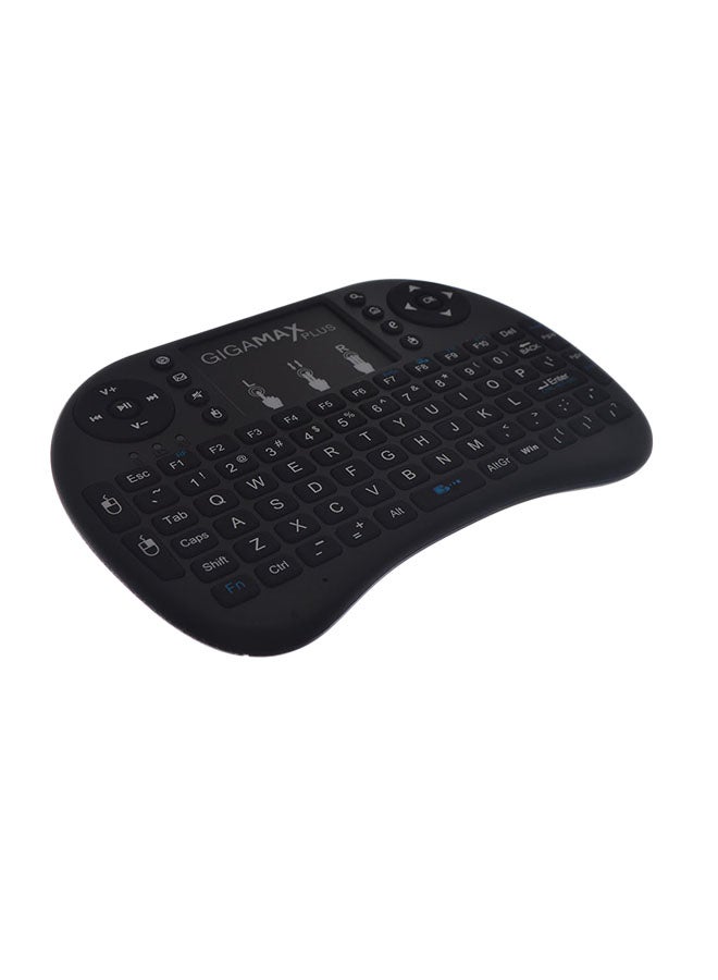 2-In-1 Wireless Mini Keyboard Black