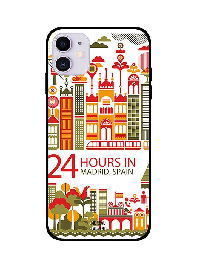 Moreau Laurent Protective Case Cover For Apple iPhone 11 24 Hours in Madrid - Image 1