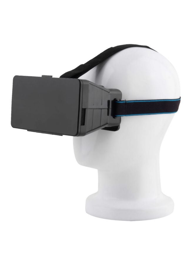 سماعة رأس VR ثلاثية الأبعاد للهواتف الذكية أسود