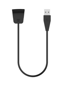 Generic USB Charging Cable For FITBIT Alta Hr Black/Silver  - Image 1