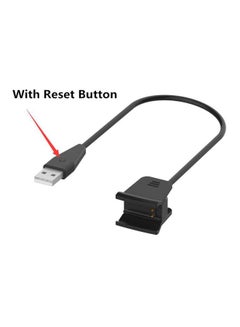Generic USB Charging Cable For FITBIT Alta Hr Black/Silver  - Image 3