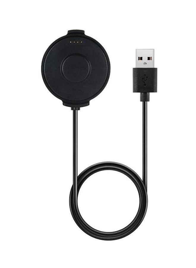 USB Charging Cable For Ticwatch Pro 1meter Black/Silver  - Image 2
