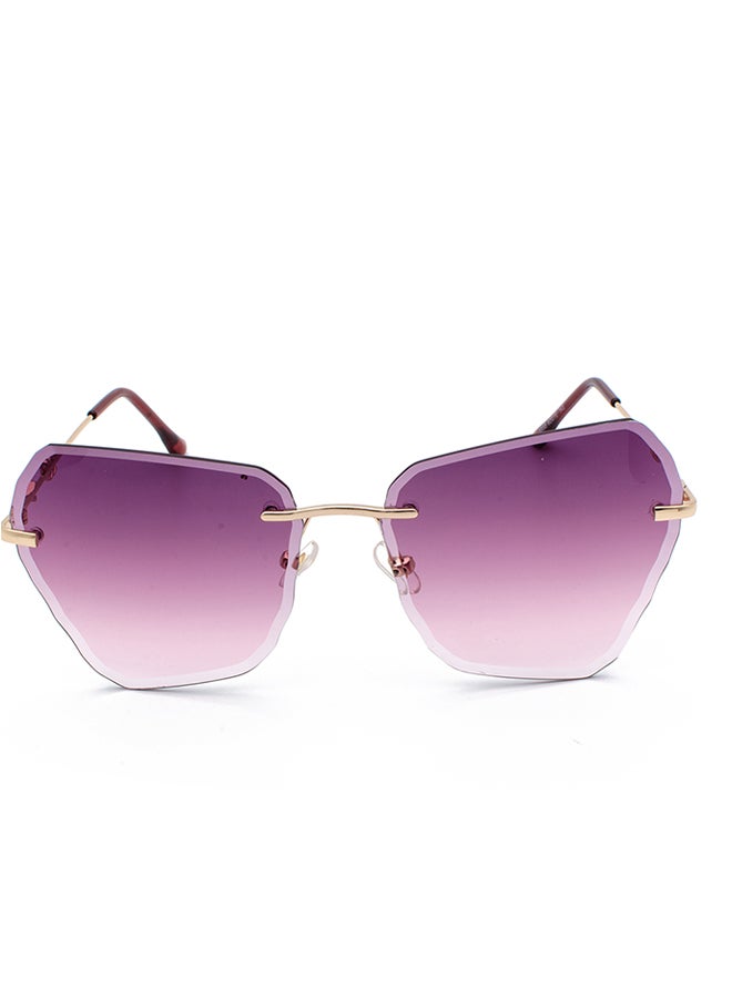 Women's UV Protection Oversized Sunglasses - Lens Size: 64 mm - Image 2
