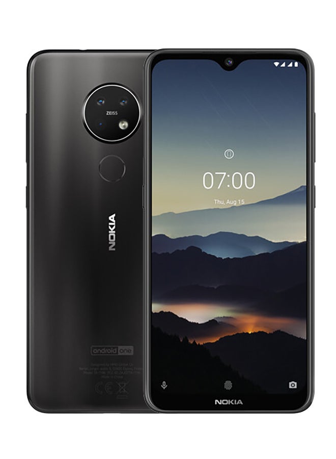 NOKIA - 7.2 Single SIM Charcoal 6GB RAM 128GB 4G LTE - Image 1