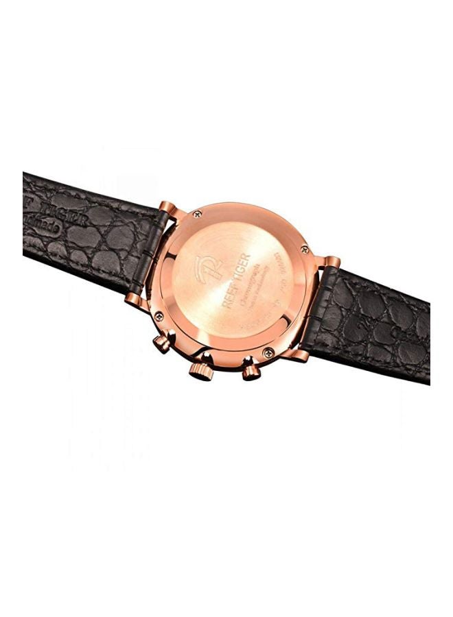 REEF TIGER - men Leather Chronograph Watch RGA162 - Image 1