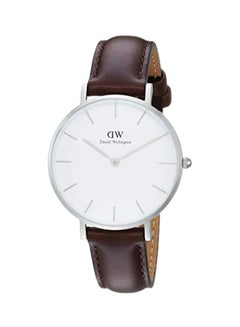 ساعة يد كوارتز بعقارب مقاومة للماء طراز DW00100183 men