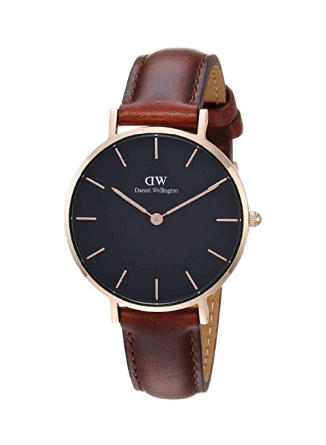 DANIEL WELLINGTON men Water Resistant Analog Watch DW00100169 - 32 mm - Brown - Image 1
