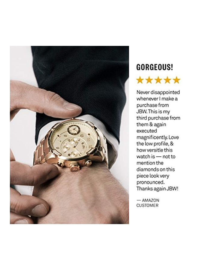 JBW - men Diamond Studded Analog Watch J6344D - Image 1