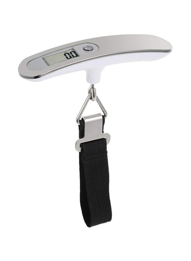 Generic LCD Display Portable Digital Luggage Weighing Scale Black/Silver  - Image 1