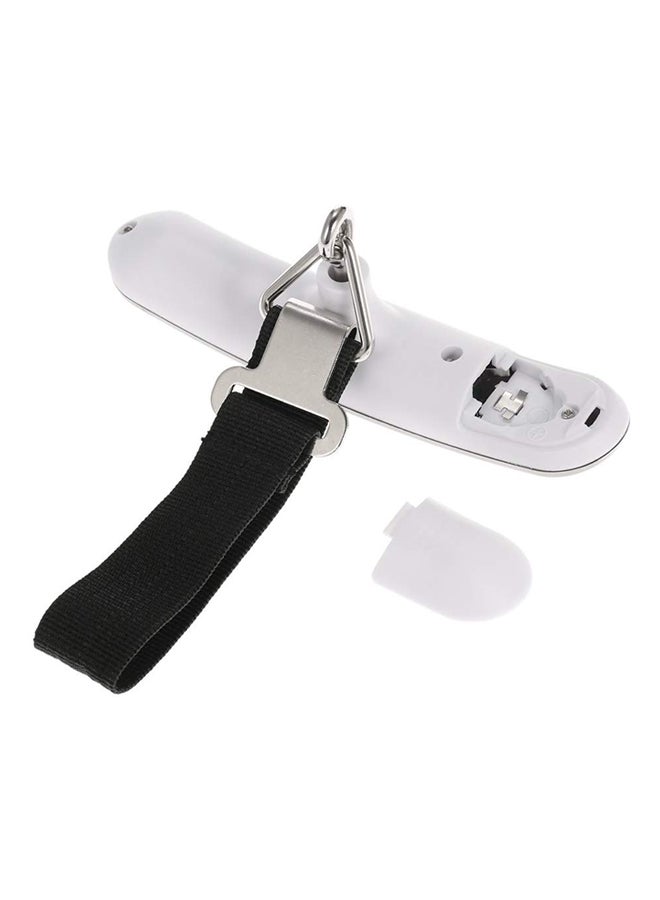 Generic LCD Display Portable Digital Luggage Weighing Scale Black/Silver  - Image 3