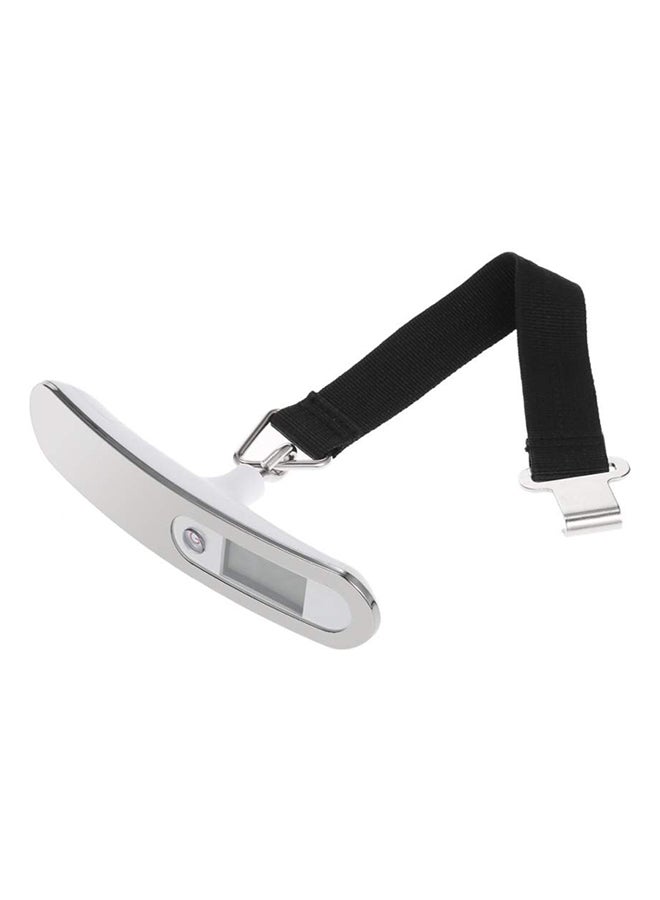 Generic LCD Display Portable Digital Luggage Weighing Scale Black/Silver  - Image 5
