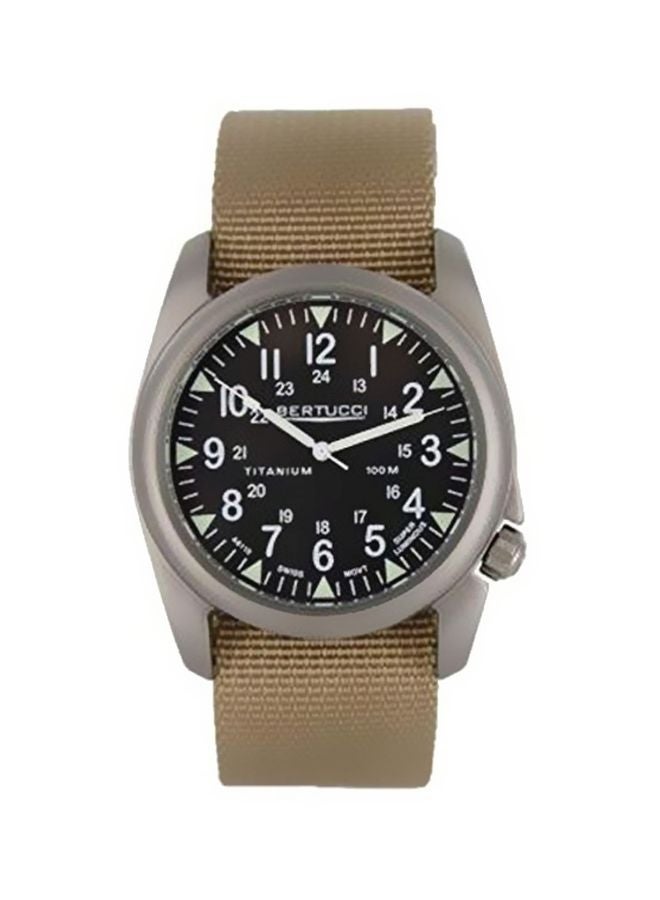 BERTUCCI - men Titanium Water Resistant Analog Watch 3441 - Image 1