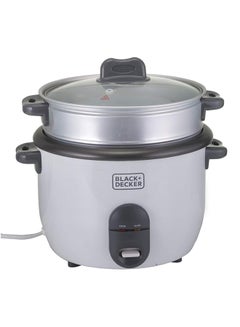 وعاء كهربائي لطهي الأرز بقوة 700 وات 1.8 L 700.0 W RC1860-B5 أسود/ فضي
