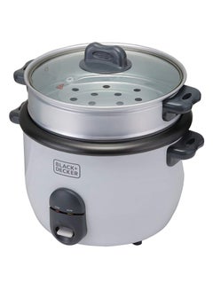 BLACK+DECKER Electric Rice Cooker 700W 1.8 L 700.0 W RC1860-B5 Silver/Black  - Image 3