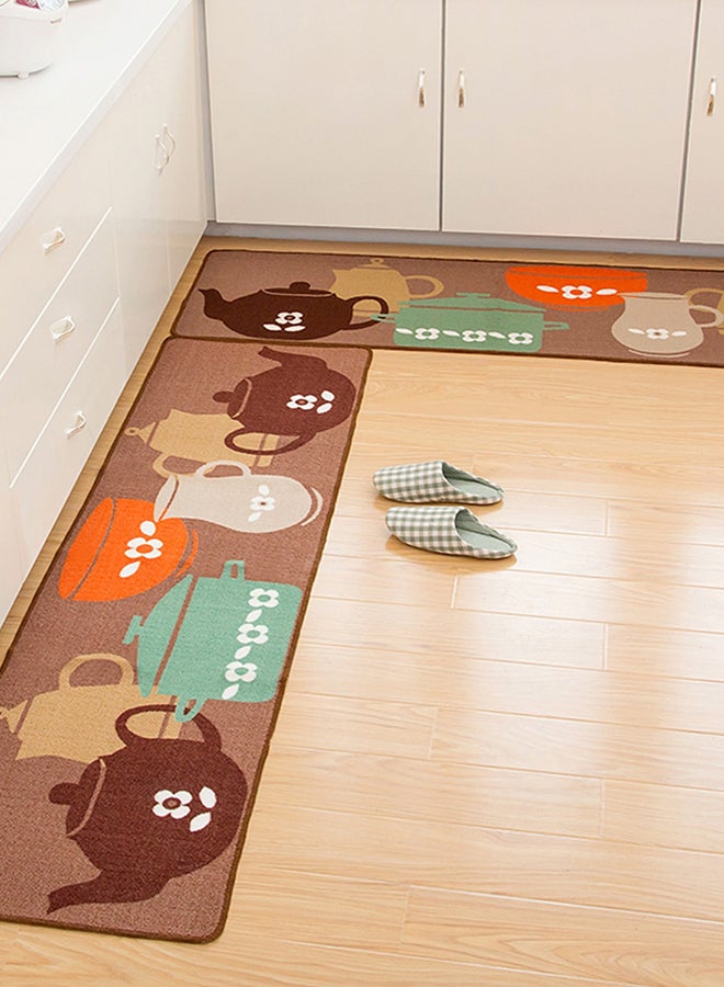 Anti-Slip Floor Mat Multicolour 50x120centimeter 