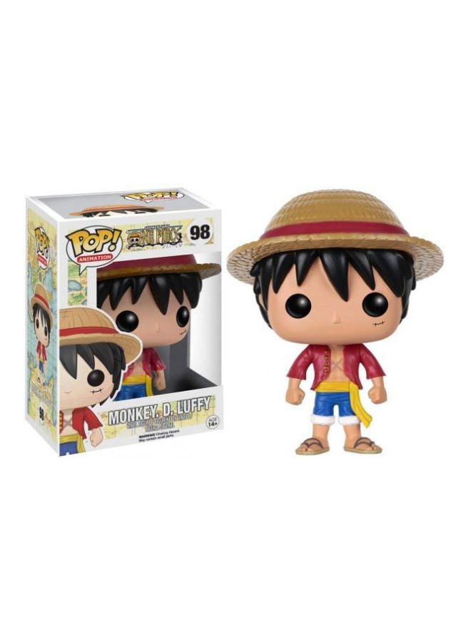 ماركة غير محددة مجسم شخصية مونكي دي لافي برأس كبير من مسلسل الرسوم المتحركة One Piece من مجموعة بوب  - Image 2
