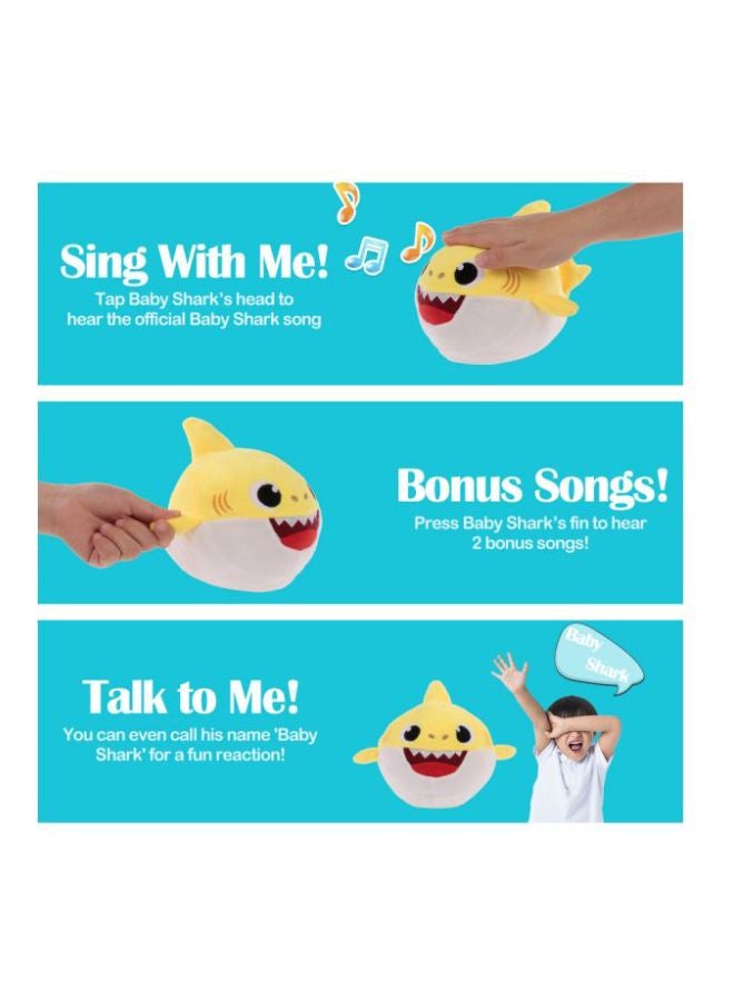 لعبة محشوة تغني أغنية "Baby Shark" طراز DW2380 - Image 3
