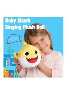 Generic Singing Baby Shark Stuffed Plush Toy DW2380  - Image 4